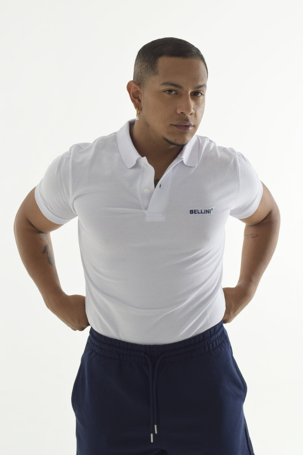 Polo Mare Alto - Blanco